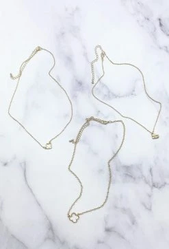 What's Hot - HN4758W6 - 72821 Accessories Captured Moments Necklace - Gold