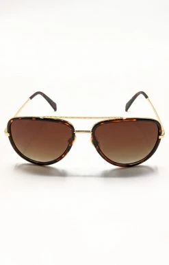 Billini/Banbe - B-1005-The Jourdan - 61821 BANBE - The Jourdan Sunglasses - Havana/Brown Fade Accessories