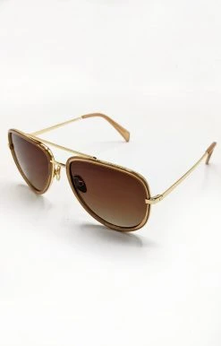 Billini/Banbe - B-1005-The Jourdan - 61821 BANBE - The Jourdan Sunglasses - Nude/Brown Fade Accessories