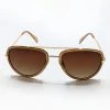 Billini/Banbe - B-1005-The Jourdan - 61821 BANBE - The Jourdan Sunglasses - Nude/Brown Fade Accessories