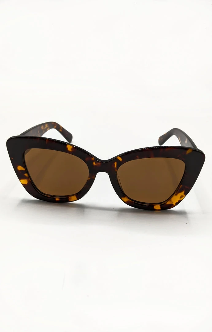 Billini/Banbe - B-1026-The Bardot - 61821 BANBE - The Bardot Sunglasses - Havana/Brown
