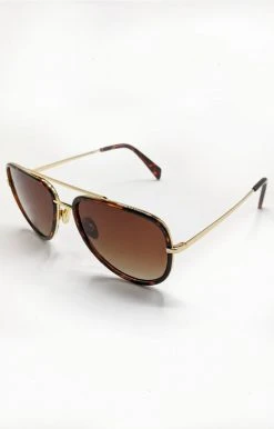 Billini/Banbe - B-1005-The Jourdan - 61821 BANBE - The Jourdan Sunglasses - Havana/Brown Fade Accessories