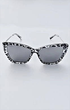 DIFF - BECKYII - LE-GF-30 - 61922 DIFF - Becky II Clear Leopard Gray Sunglasses