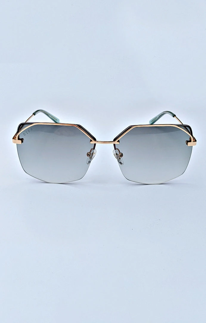 DIFF - BREE-DE01-0239-GDFGN - 61922 Accessories DIFF - Bree Gold G15 Gradient Sunglasses