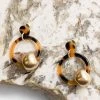 Golden Stella - EP29546-004 - 101521 The Beat Goes On Earrings - Tortoise