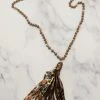 Your Fashion Wholesale - 72647 - 11321 Hey Sister Leopard Necklace