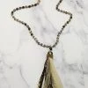 Your Fashion Wholesale - 72592 - 11421 Accessories Close My Eyes Snake Print Necklace