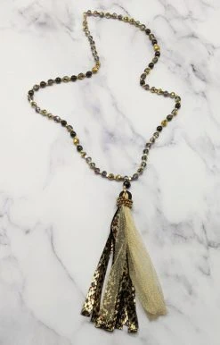 Your Fashion Wholesale - 72592 - 11421 Accessories Close My Eyes Snake Print Necklace