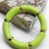 What's Hot - B-1312GR - 3922 Feeling Creative Bracelet - Lime Accessories