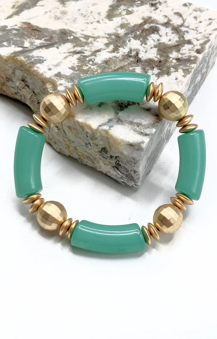 What's Hot - 4422 Accessories Play Your Tune Bracelet - Teal