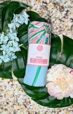 The Royal Standard - 128122011 - 6522 SWIMWEAR Mai Tai Beach Towel - Aruba Blue