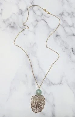 Viv & Lou - VLJ2140 - 51522 Leaf Me Be Necklace Accessories