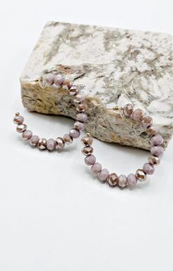 YFW - 73940 - 52922 Let Me Explain Earrings - Lavender