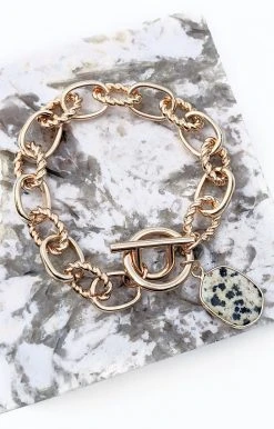 What's Hot - 1FB2313BW - 61422 Make You Blush Bracelet - Dalmatian Accessories