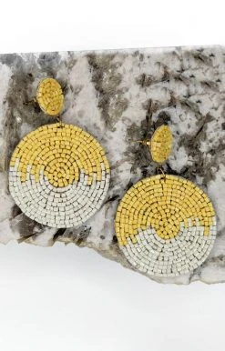 Accent Accessories - ER9578-1 - 62522 Easily Yours Earrings - Yellow