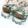 Prep Obsessed - GSE3025-TQ - 7322 Flirt Alert Earrings - Aqua Accessories