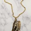 Your Fashion Wholesale - 72647 - 112121 Hey Sister Necklace - Gold Accessories