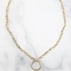 What's Hot - 1652MT - 4822 Trusting Myself Necklace - Mint Accessories