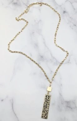 What's Hot - QNE2254DAL - 42422 Accessories Destiny Is Calling Necklace - Natural