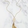 Southern Grace - AN9626 - 62122 As Time Passes Necklace - Pink/Gold Accessories
