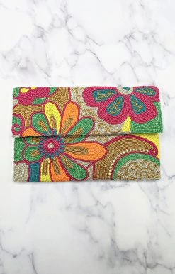 Tiana Designs - HFC1586 - 7822 By Your Side Beaded Clutch