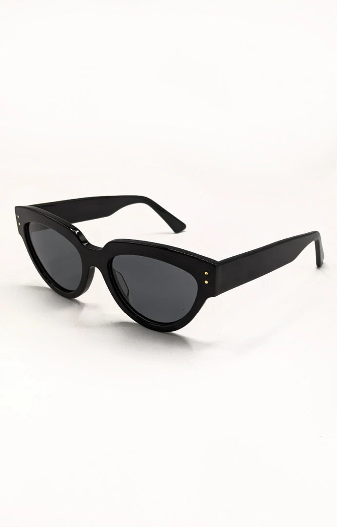 Billini/Banbe - B-1021-The Elle - 61821 BANBE - The Elle Sunglasses - Black/Smoke