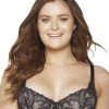 Perfectly Priscilla The Lou Lou Unlined Bra - Black Bras & Bandeaus