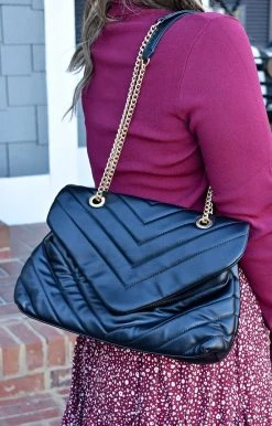 Urban Expression - 24389 - 12022 Sweet Memories Crossbody Bag - Black