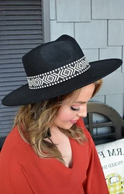 Fame Accessories - MMT8257BK - 11322 Make Your Mark Hat - Black