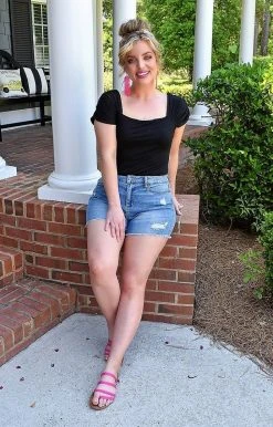 143 Story - ITM7621 - 5422 TOPS Meet My Standards Bodysuit - Black