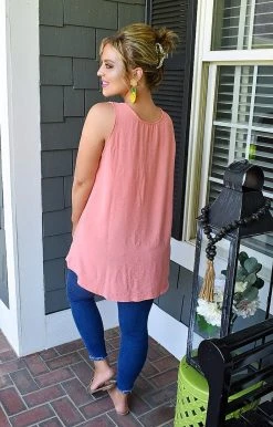 Vision - T6063PP - 6722 TOPS Dazzle Me Top - Coral