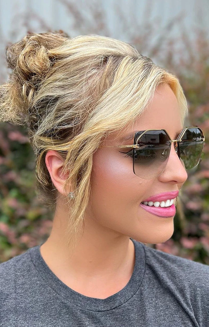 DIFF - BREE-DE01-0239-GDFGN - 61922 Accessories DIFF - Bree Gold G15 Gradient Sunglasses