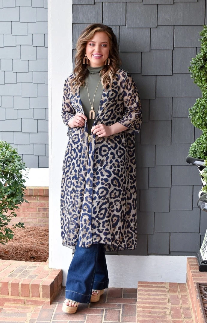 Heimish - C1004 - 2822 Next Step Leopard Duster