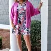 Staccato - 53275PP - 3822 Inspire My Ideas Cardigan - Fuchsia TOPS