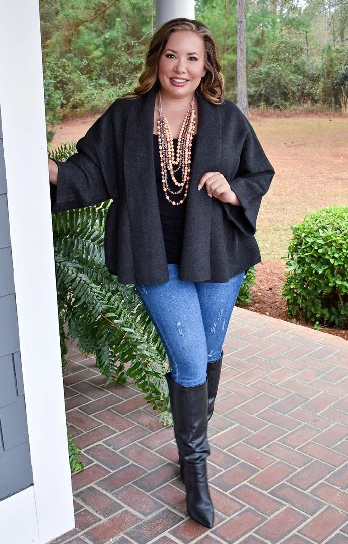 Staccato - 53351PP - 12422 Got That Edge Jacket - Charcoal