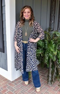 Heimish - C1004 - 2822 Next Step Leopard Duster