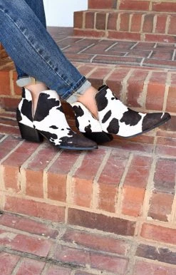 Shu Shop - YURI - 96521 SHOES SHU SHOP - Yuri Booties - Black Cow