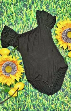 143 Story - ITM7621 - 5422 TOPS Meet My Standards Bodysuit - Black