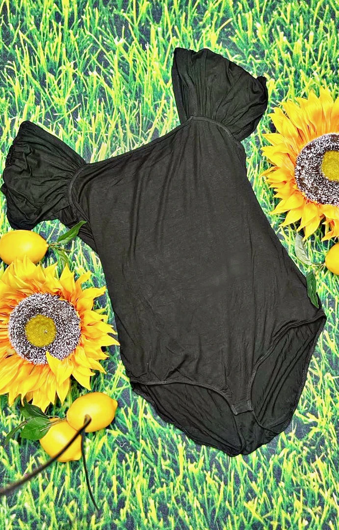 143 Story - ITM7621 - 5422 TOPS Meet My Standards Bodysuit - Black