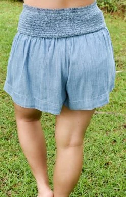 TCEC - CP9389 - 7621 Caught By Surprise Denim Shorts BOTTOMS