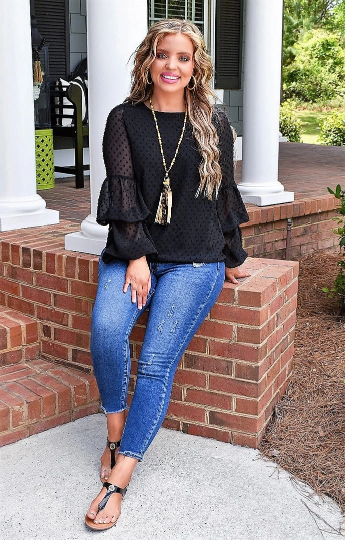 Heimish - T1064 - 43022 All You Can Do Top - Black