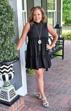 Heimish - BL-D1046F - 42922 For The Fun Of It Dress - Black