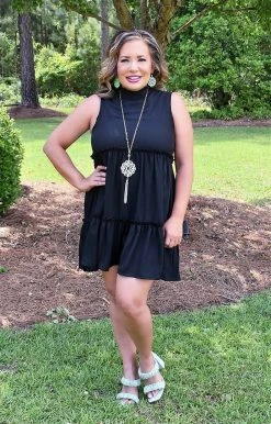 Heimish - BL-D1046F - 42922 For The Fun Of It Dress - Black