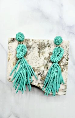 Beads Corner - E-61-SB - 71822 Certain Of You Earrings - Mint Accessories