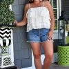Southern Grace - 37100 - 52322 Saturday Afternoons Top - White TOPS