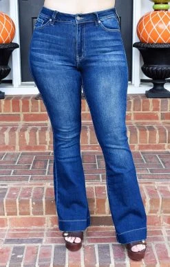 Kancan - KC7124D - 82321 Roxanne High Rise Flare Jeans