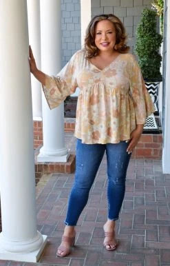 Andree - PT10151-PP - 21522 If You Insist Floral Top - Multi