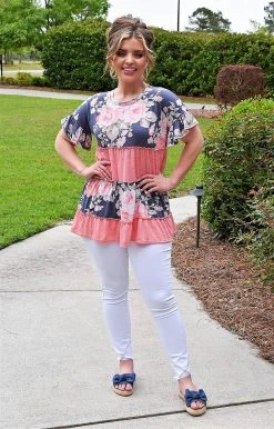 Heimish - BL-ST2181-12 - 42022 TOPS Where It All Began Colorblock Top