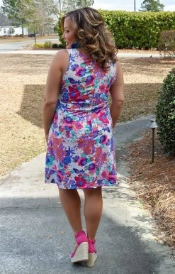 Heimish - BL-SD1005-35 - 2322 Blissful Beauty Floral Dress - Ivory/Multi