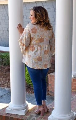 Andree - PT10151-PP - 21522 If You Insist Floral Top - Multi